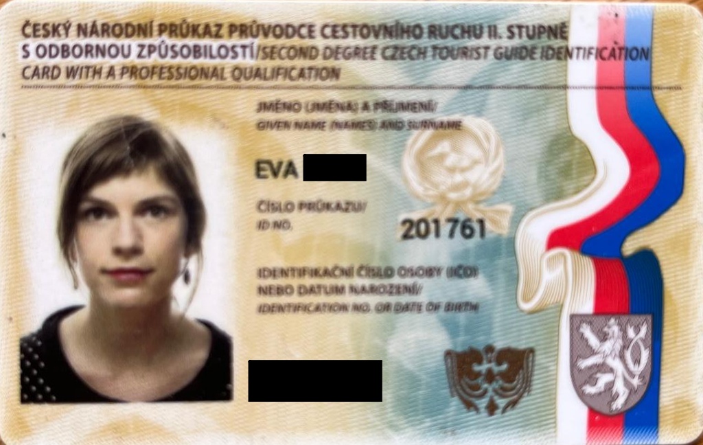 National guide license (front)