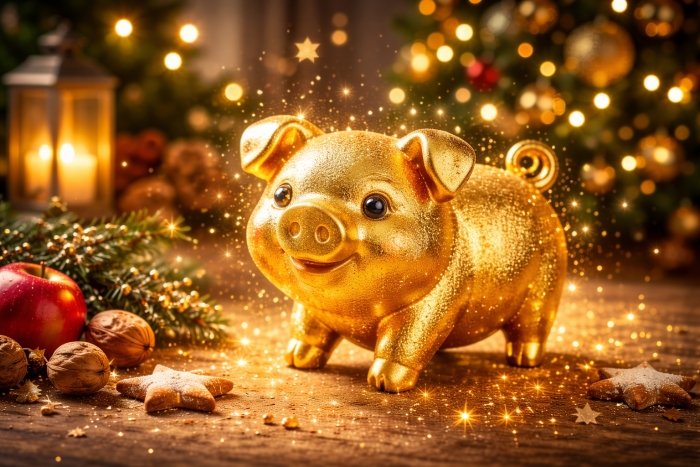 No one really knows what the golden pig is supposed to look like – perhaps it’s a magical reward, or maybe just a few glittering flashes caused by hunger and exhaustion.
