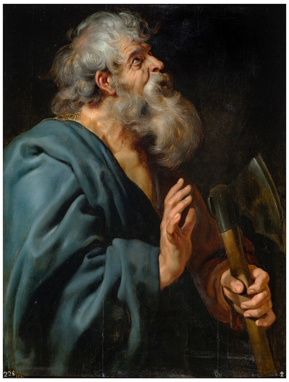 Saint Matthew (circa 1611) by Peter Paul Rubens