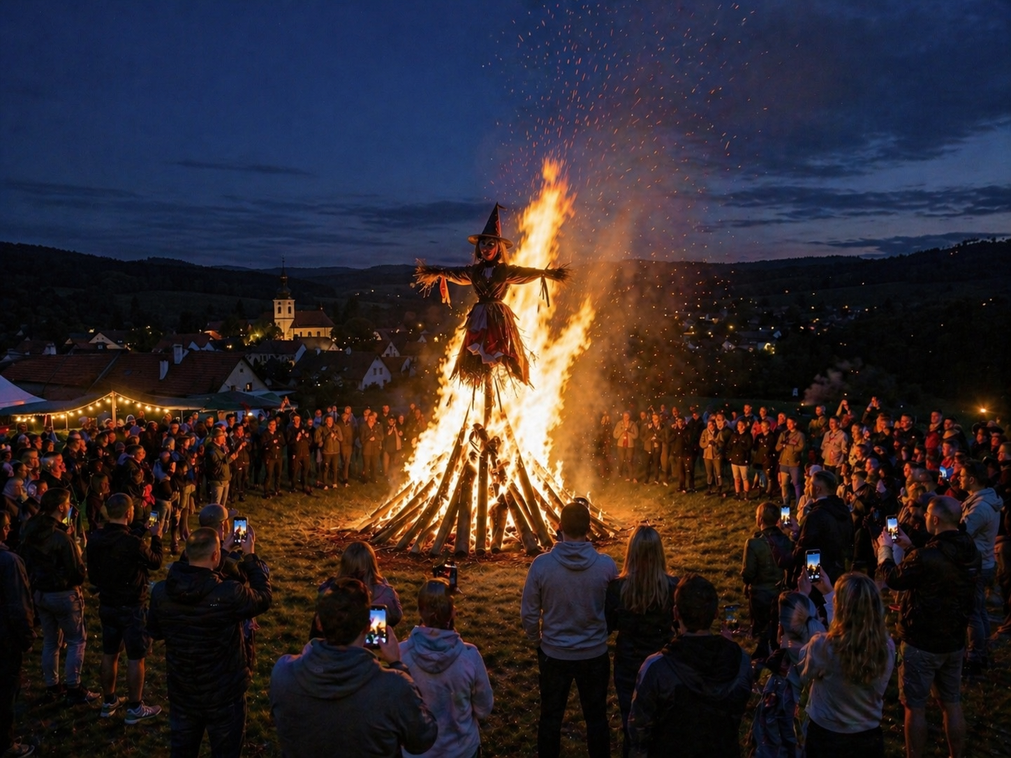 As April 30th fades, the Czech landscape ignites with the scent of woodsmoke and the roar of bonfires, marking a visceral transition from winter’s chill to a rowdy, pagan-rooted celebration of spring’s return.