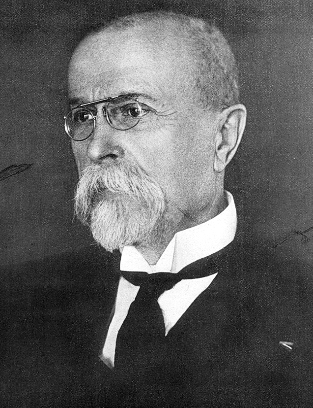 The first President of the Republic of Czechoslovakia, Tomáš Garrigue Masaryk